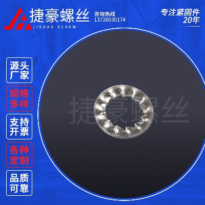 内锯齿垫圈