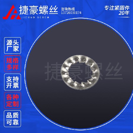 内锯齿垫圈