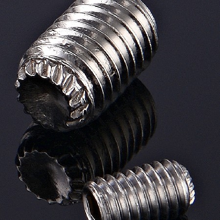 滚花凹端紧定螺丝