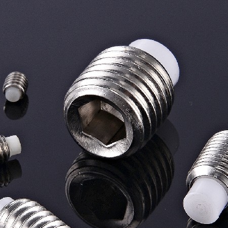 内六角带胶长胶头螺母