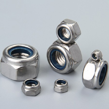 不锈钢尼龙防松螺母