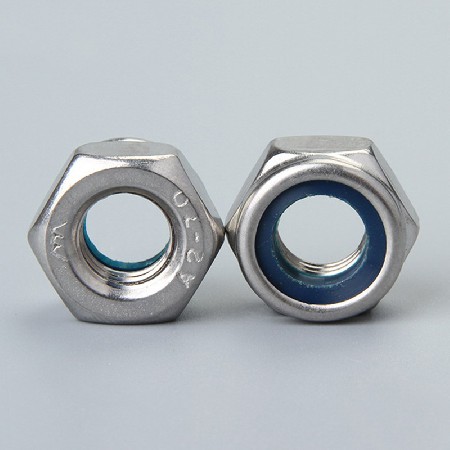 不锈钢尼龙防松螺母